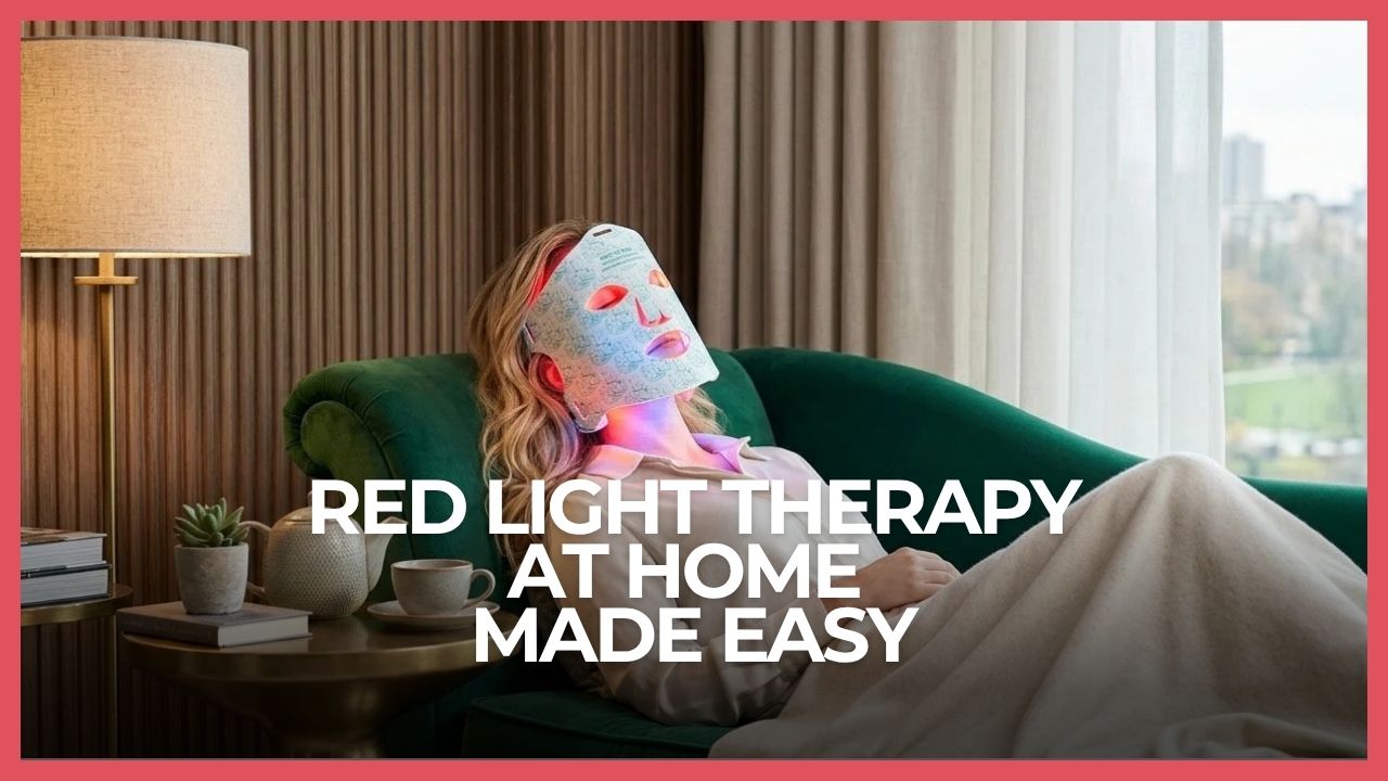 Red Light Therapy at Home Made Easy: Finding the Right Device for Your Lifestyle