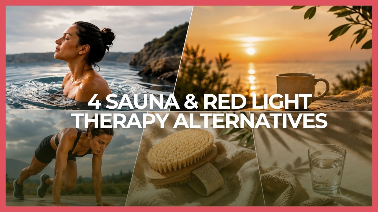 4 sauna and red light therapy alternative without the heat and upfront costs