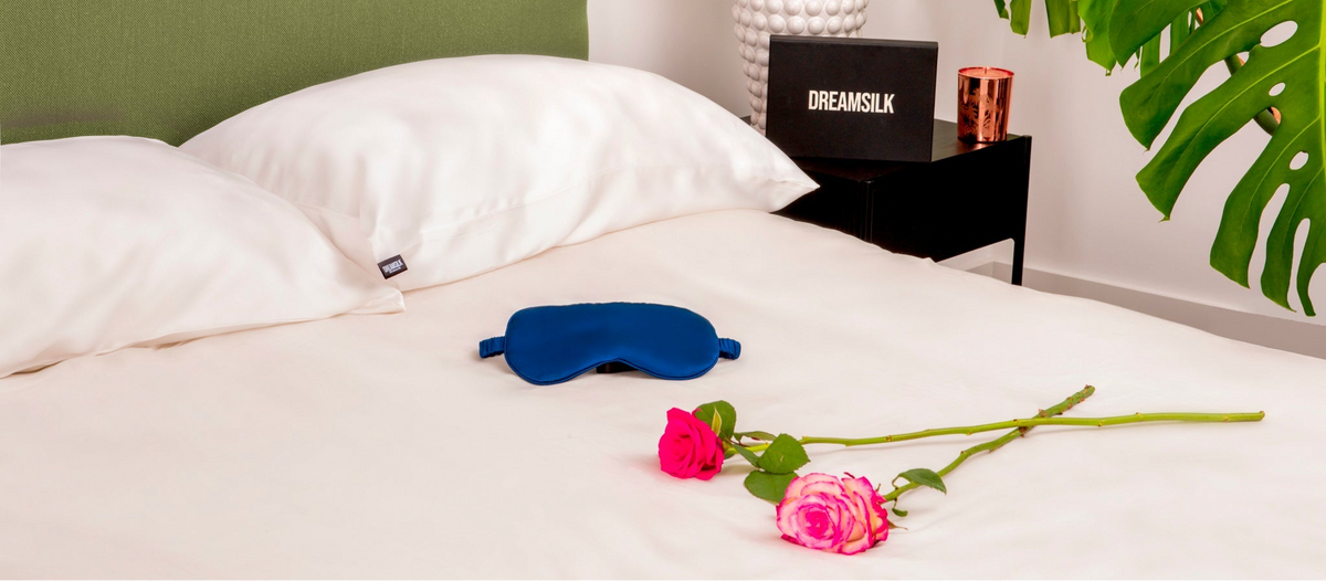 silk pillowcases and eye mask from dreamsilk awen nook