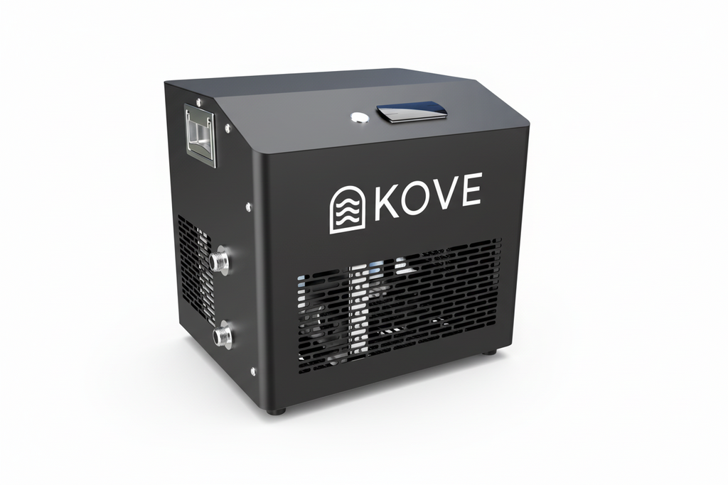 KOVE Core 0.5HP Ice Bath Chiller – Smart Temperature Controlled Cooling System