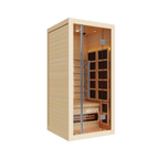 KOVE Full Spectrum Infrared Sauna – Luxury 1 Person Home Sauna