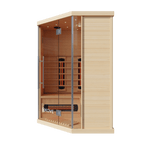 KOVE Corner Full Spectrum Infrared Sauna – Luxury 3–4 Person Sauna