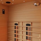 KOVE Corner Full Spectrum Infrared Sauna – Luxury 3–4 Person Sauna