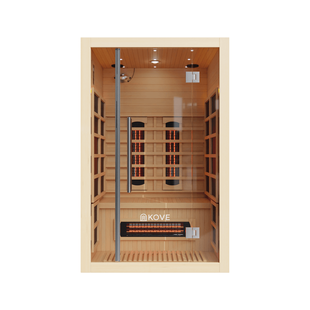 KOVE Full Spectrum Infrared Sauna – Luxury 2 Person Sauna