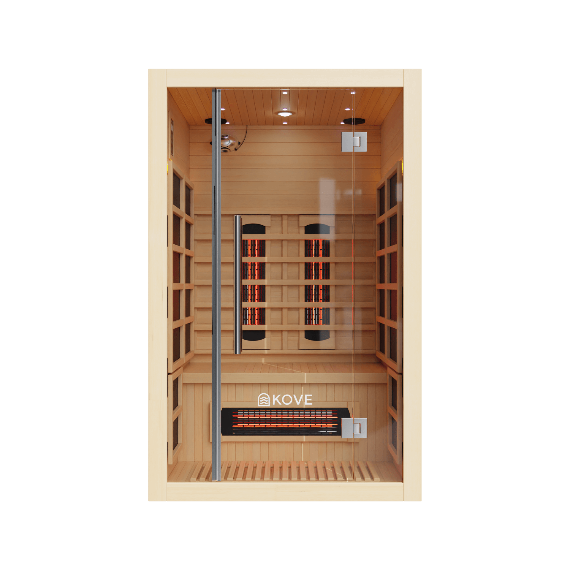 KOVE Full Spectrum Infrared Sauna – Luxury 2 Person Sauna