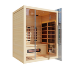 KOVE Full Spectrum Infrared Sauna – Luxury 3 Person Sauna