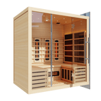 KOVE Full Spectrum Infrared Sauna – Luxury 4 Person Sauna
