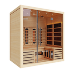 KOVE Full Spectrum Infrared Sauna – Luxury 4 Person Sauna