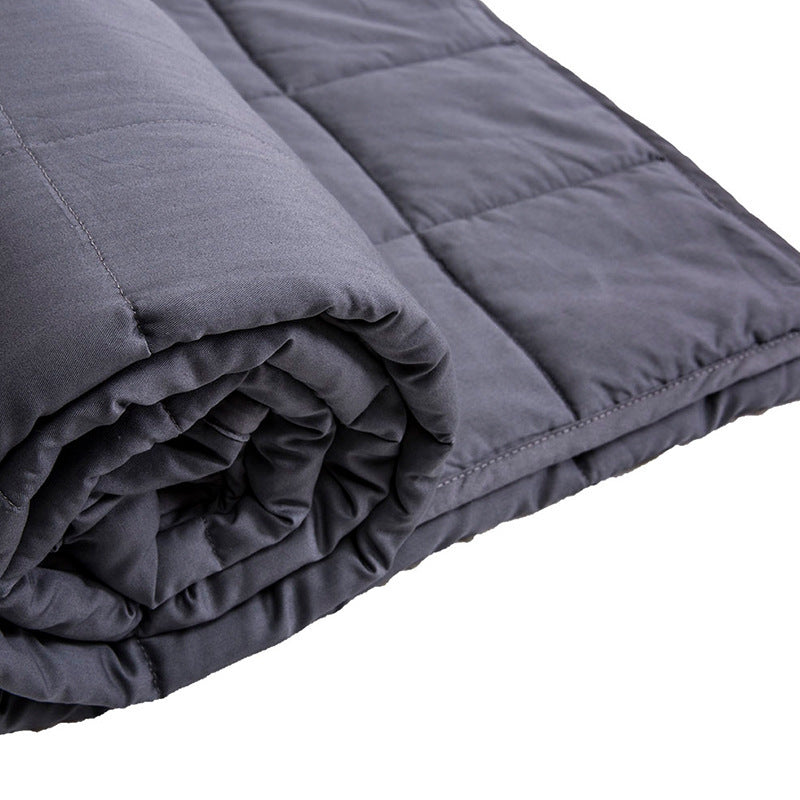 QuiltAura Gravity Weighted Pure Cotton Blanket – Relaxing Household Blanket