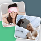 Snooze Therapy Smart Bluetooth 360° Sleep Mask for Total Blackout