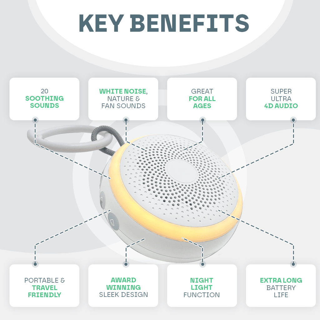 White Noise Machine Pro with 4D Immersive Sleep Audio