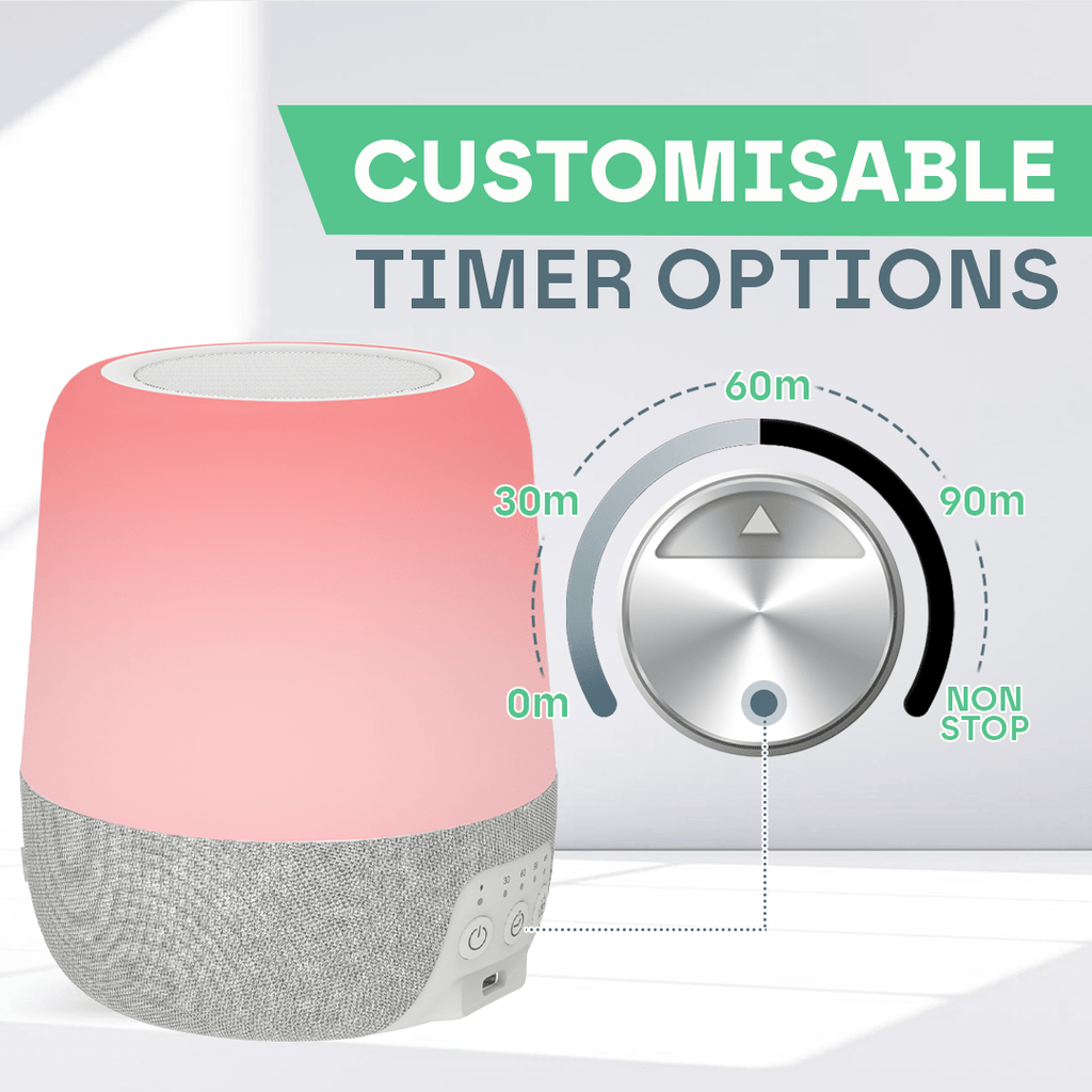 Snooze Therapy White Noise Machine Pro with 4D Surround Sleep Audio