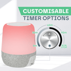 Snooze Therapy White Noise Machine Pro with 4D Surround Sleep Audio