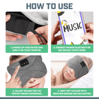 Snooze Therapy Smart Bluetooth 360° Sleep Mask for Total Blackout