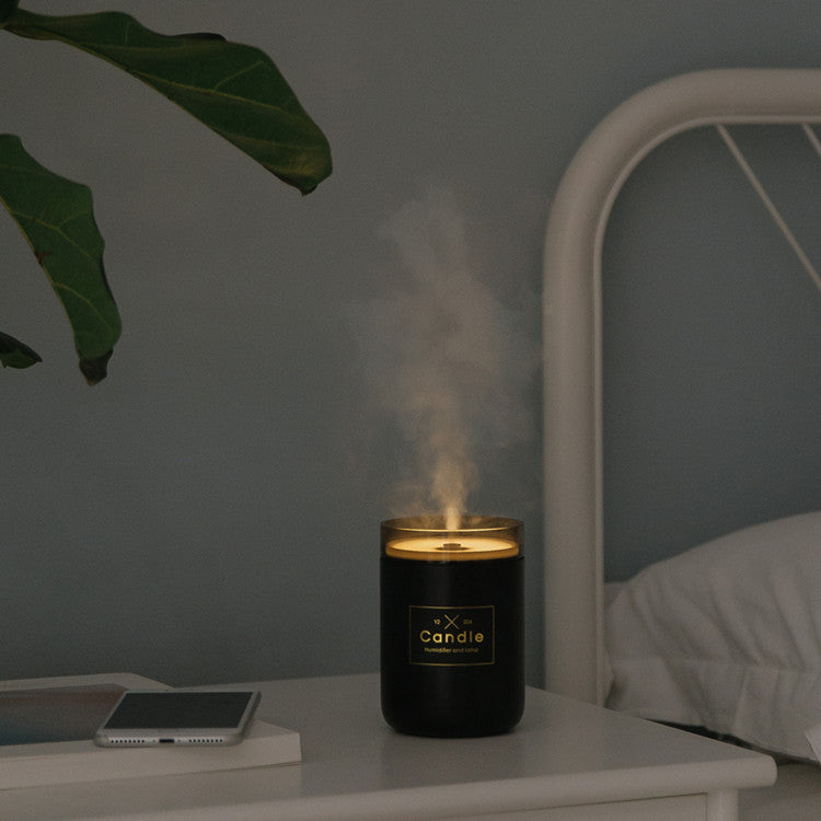 Portable Mini USB Quiet Air Humidifier & Essential Oil Diffuser