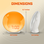 Digital Wake Up Alarm Clock for Healthy Sleep Routines