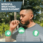 Mindful Breathing Necklace for Stress Relief - Breathlace