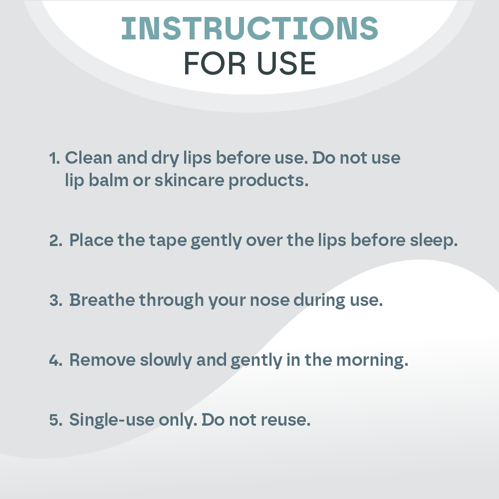 Mouth Sleep Tape for Better Breathing - 30 Pack