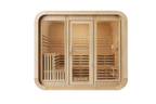 KOVE Cube Sauna – 5–6 Person Premium Outdoor Sauna with 8kW Heater