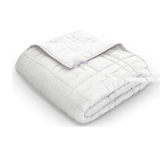 QuiltAura Gravity Weighted Pure Cotton Blanket – Relaxing Household Blanket