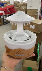 UFO Raindrop Water Diffuser and Humidifier - USB Aroma Mist Maker