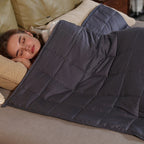 QuiltAura Gravity Weighted Pure Cotton Blanket – Relaxing Household Blanket