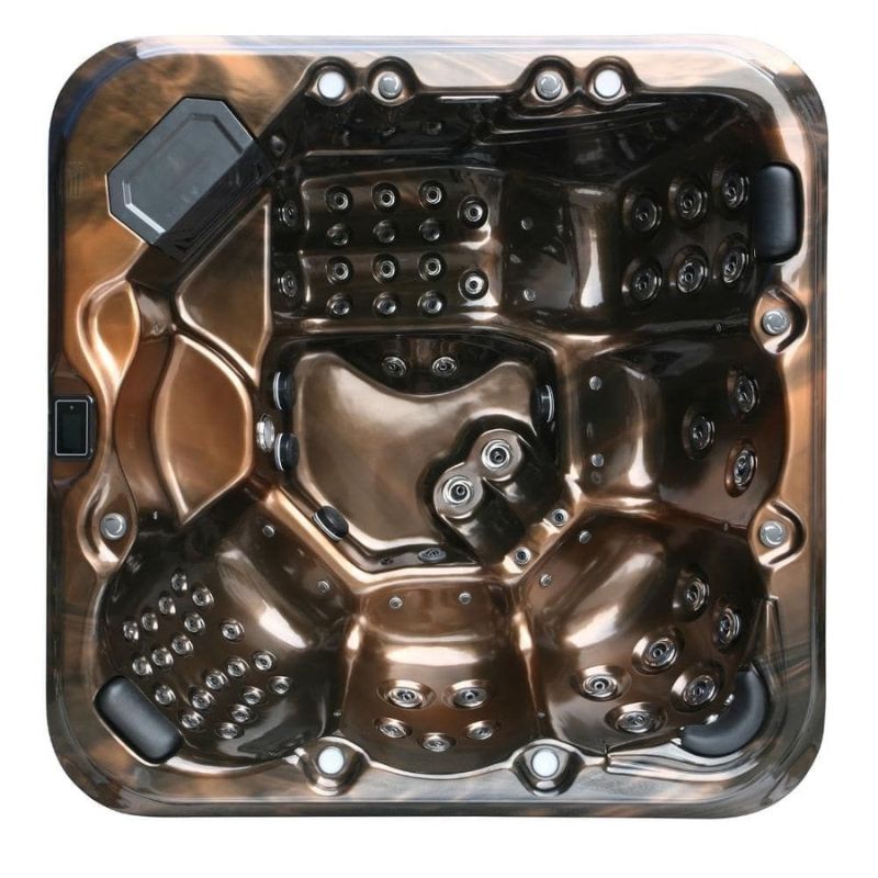 H2O 6000 Series Twin-Pump Plug & Play Hot Tub – 6 Seater