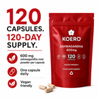 Ashwagandha Root 600 mg – 120 Capsules