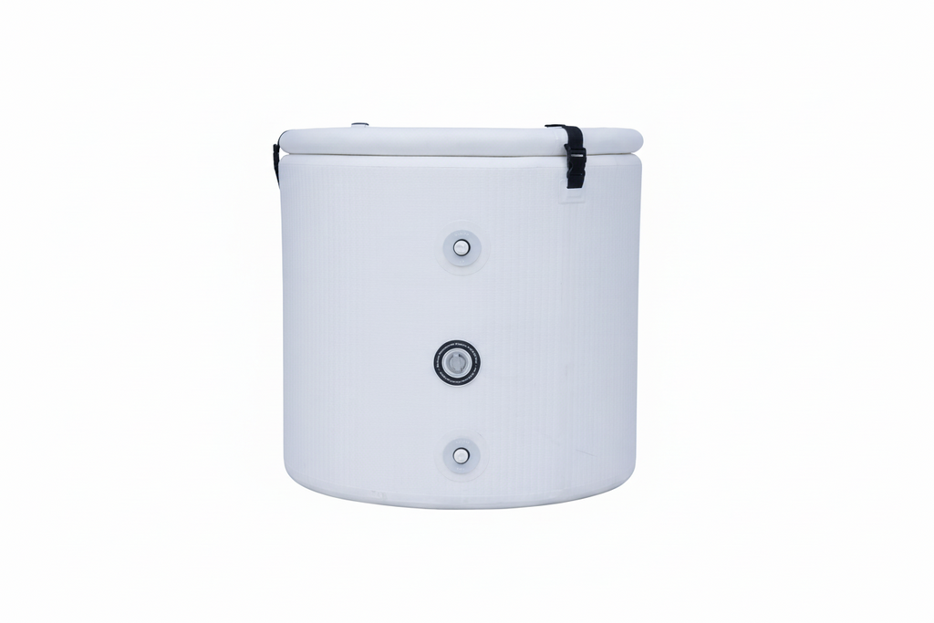 KOVE Core Ice Bath – Premium Upright Cold Plunge Tub 450L (Chiller Compatible)