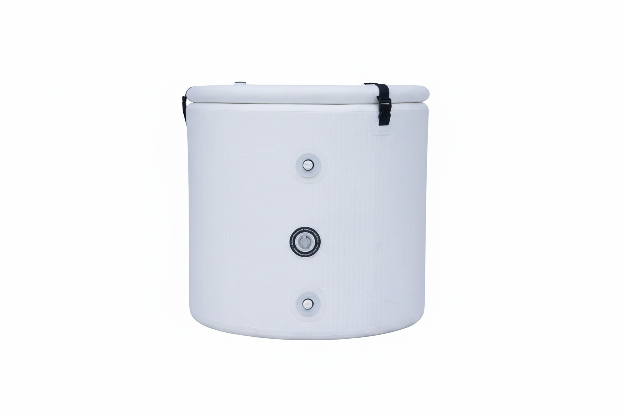 KOVE Core Ice Bath – Premium Upright Cold Plunge Tub 450L (Chiller Compatible)