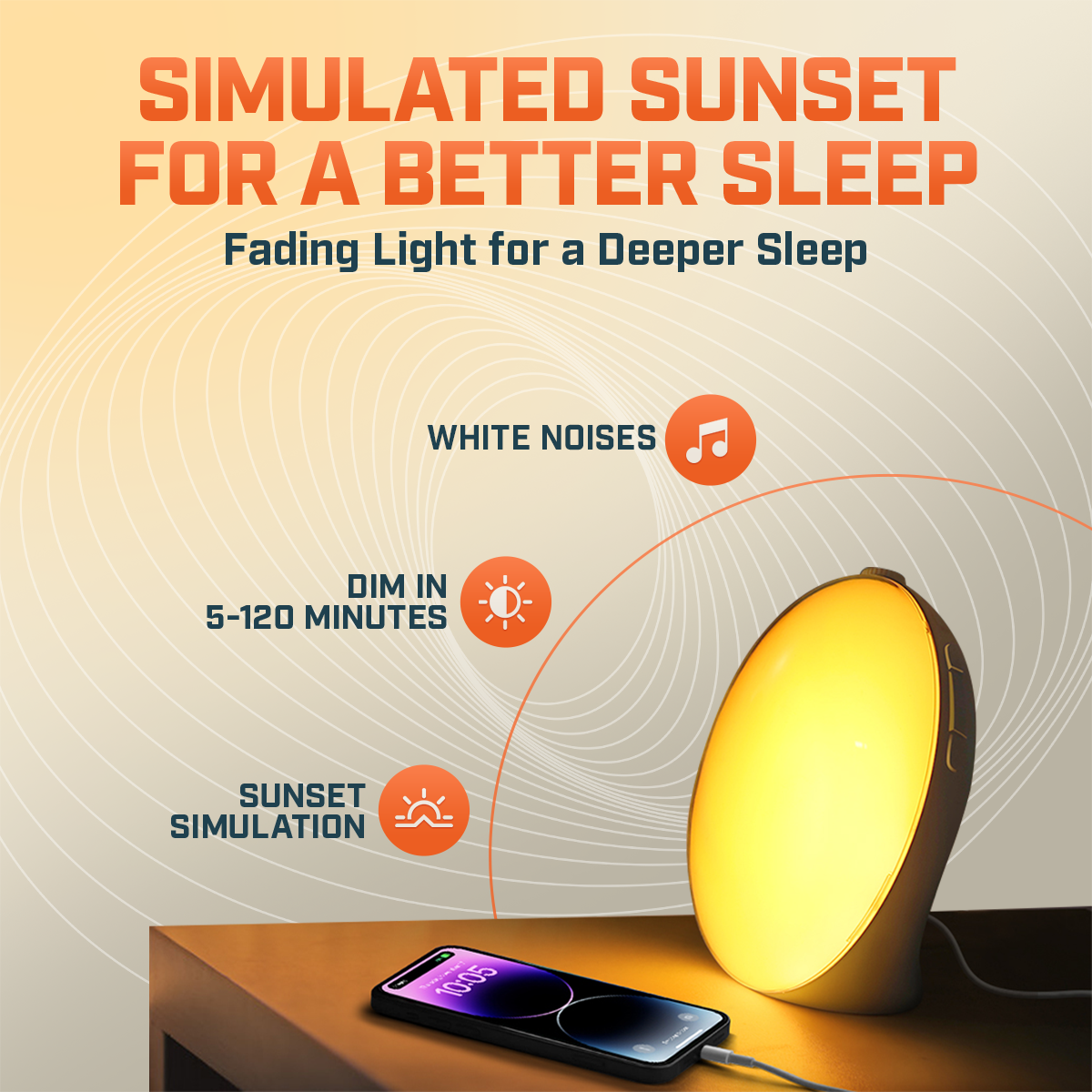 Digital Wake Up Alarm Clock for Healthy Sleep Routines
