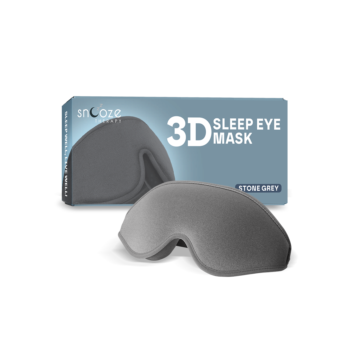 3D Sleep Eye Mask for Total Blackout and Comfort