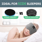 Snooze Therapy Smart Bluetooth 360° Sleep Mask for Total Blackout