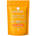 Vitamin D3 4000 IU + K2 MK-7 100 µg – 180 Tablets