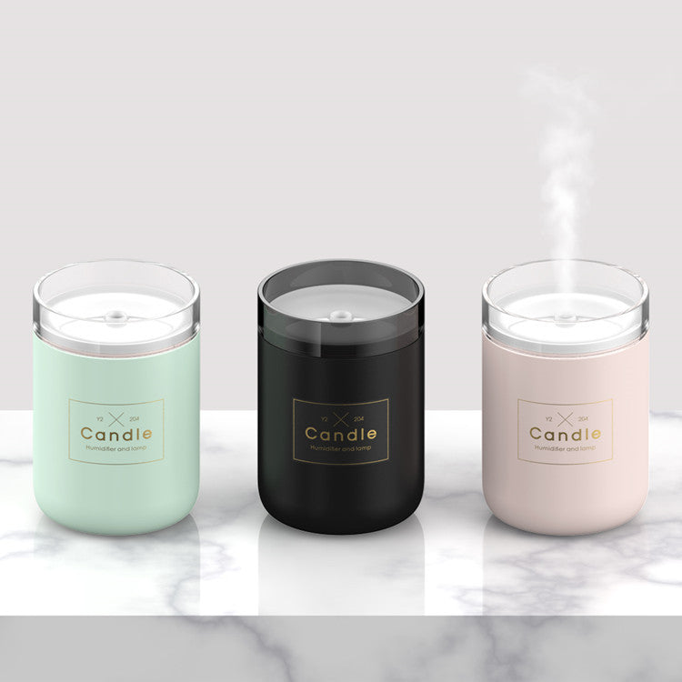 Portable Mini USB Quiet Air Humidifier & Essential Oil Diffuser