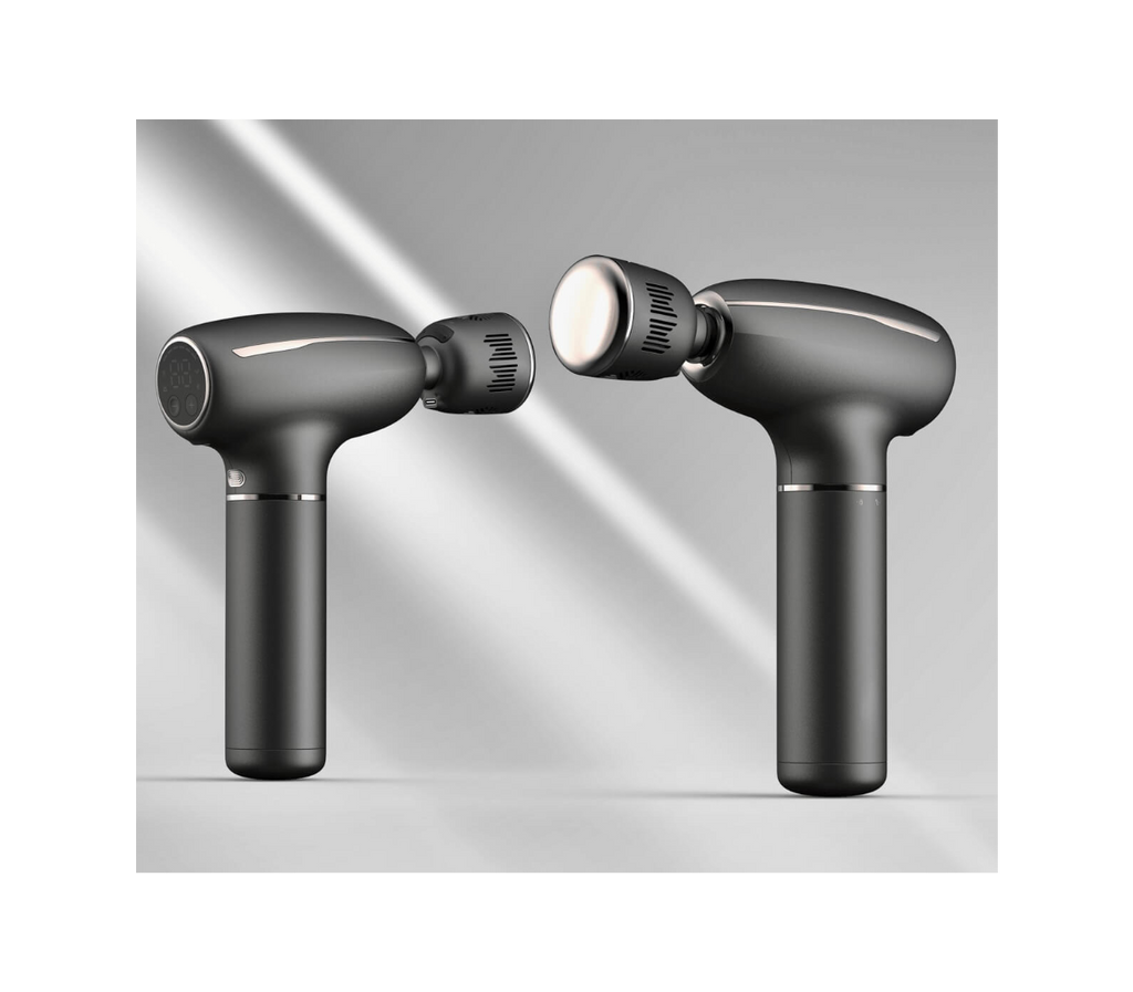 KOVE Hot & Cold Massage Gun with Long Handle – Deep Tissue Recovery Massager