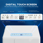 HOMCOM 30L Dehumidifier and Clothes Dryer - White