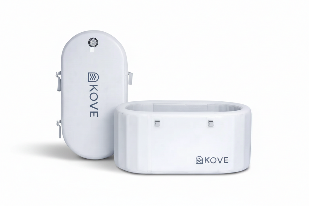 KOVE Pro Ice Bath – Premium Reclined Cold Plunge Tub 450L (Chiller Compatible)