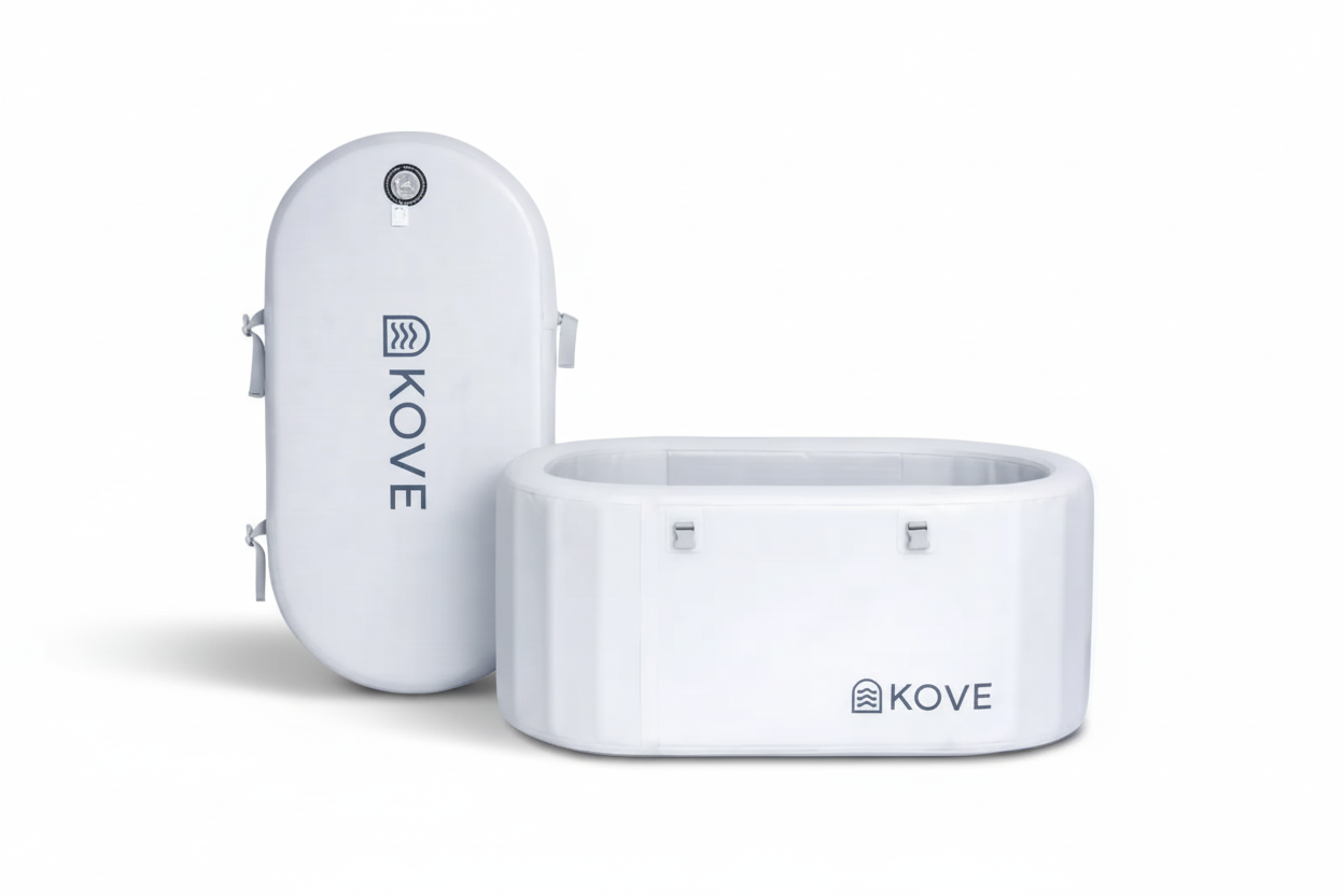 KOVE Pro Ice Bath – Premium Reclined Cold Plunge Tub 450L (Chiller Compatible)