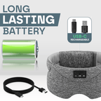 Snooze Therapy Smart Bluetooth 360° Sleep Mask for Total Blackout