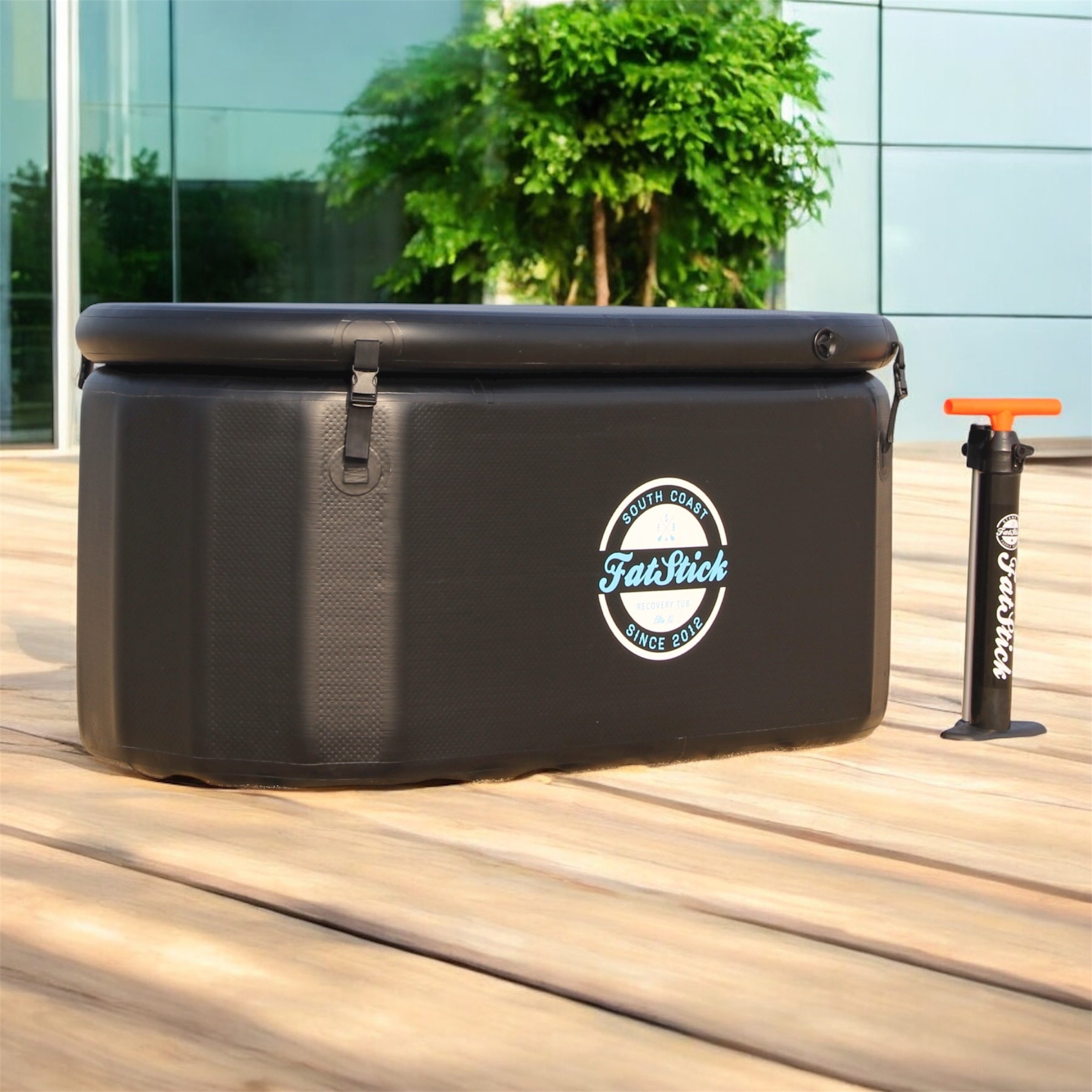 FatStick XL Pro Cold Water Therapy Plunge Tub & Ice Bath - Drop Stitch