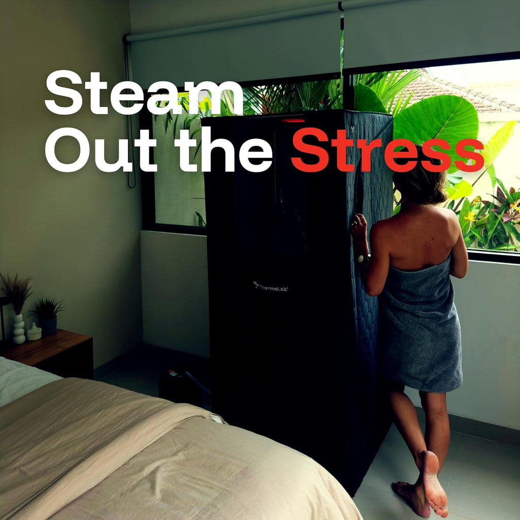 ThermoLab AuraCore™  6FT Pro Portable Home Steam Sauna