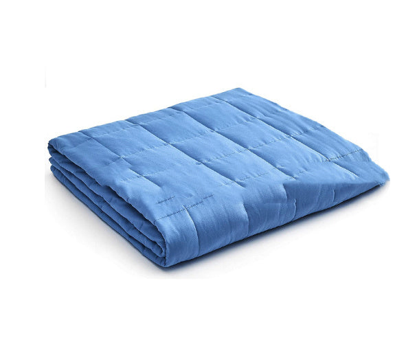 QuiltAura Gravity Weighted Pure Cotton Blanket – Relaxing Household Blanket