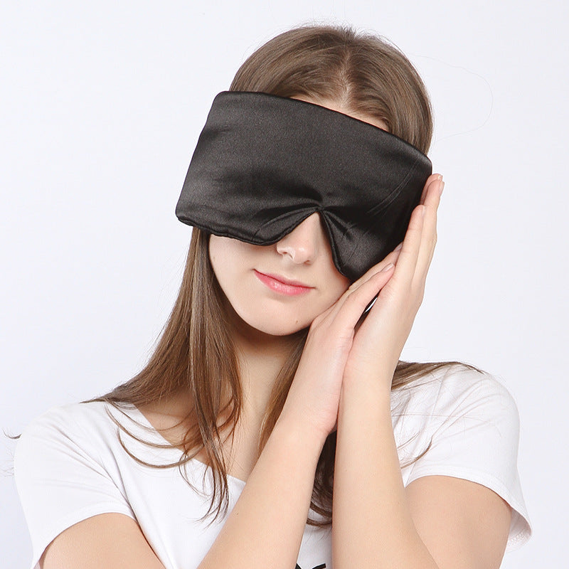 Somnus Silk Eye Mask Thickened Luxurious Soft Sleep for Relaxation & Light Blocking
