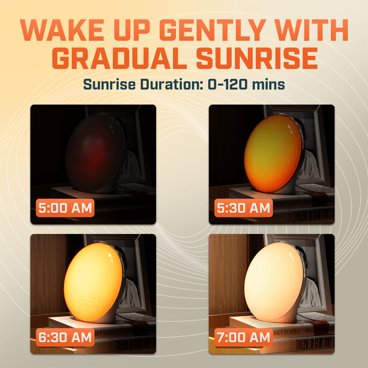 Digital Wake Up Alarm Clock for Healthy Sleep Routines
