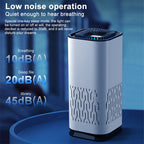 Portable Car Air Purifier - Negative Ion Generator for Smoke, Dust & Odors