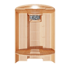 KOVE Outdoor Barrel Sauna – 5–6 Person Luxury Garden Sauna with 6kW Heater