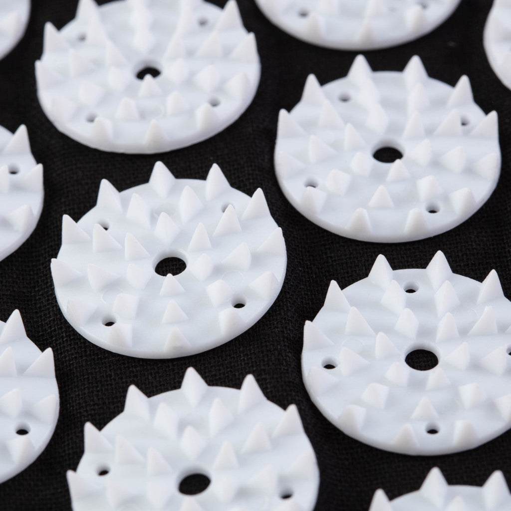 LyfeFocus Acupressure Mat & Pillow Set – White