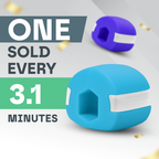 Snooze Therapy Jaw Exerciser & Jawline Muscle Trainer (3 Levels)