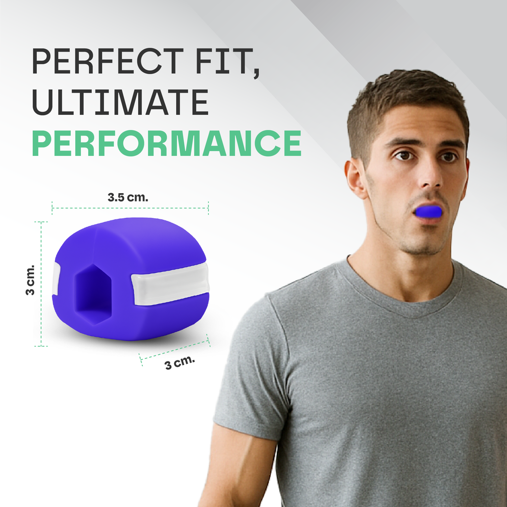 Snooze Therapy Jaw Exerciser & Jawline Muscle Trainer (3 Levels)